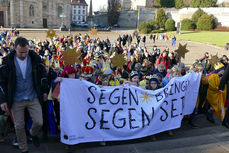 Aussendung der Sternsinger im Hohen Dom zu Fulda (Foto: Karl-Franz Thiede)